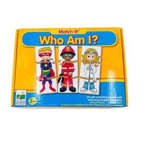 The Learning Journey Match It Who Am I 20 Self-Correcting Character Puzzles 3+